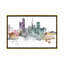 San Francisco Pastel Skylines - impression d'art graphique-55202167-55202169-55202181