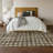 Premium Machine Washable Prisco Brown Rug-2144669679