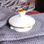 Ensemble de thé en céramique YBK Tech pour un ensemble, une théière et une tasse de 8,2 oz avec soucoupe