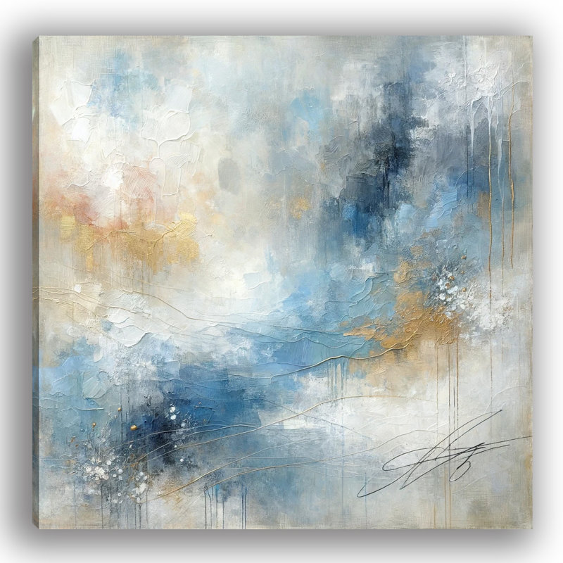 Sur toile, H 40 po x l 40 po x P 1,5 po