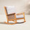 Decatur Teak Patio Rocking Chair