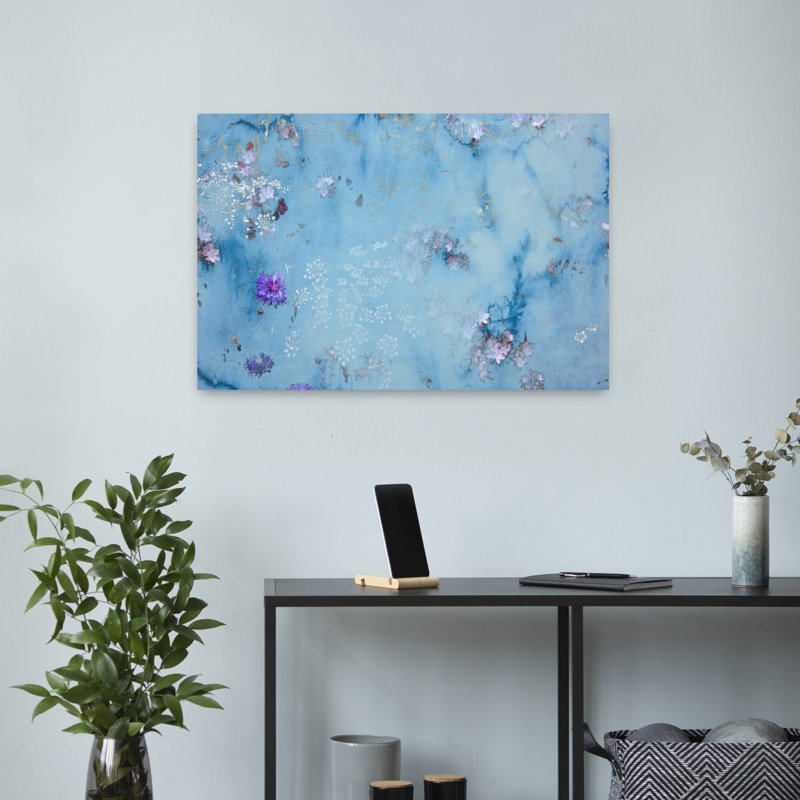 Art contemporain contemporain, H 16 po x l 24 po