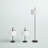 Ensemble 3 pièces de lampes de table et sur pied Ashe