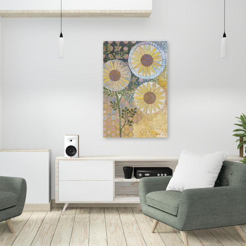 Roue de Mid-Century moderne et bohémienne, H 36 po x l 24 po