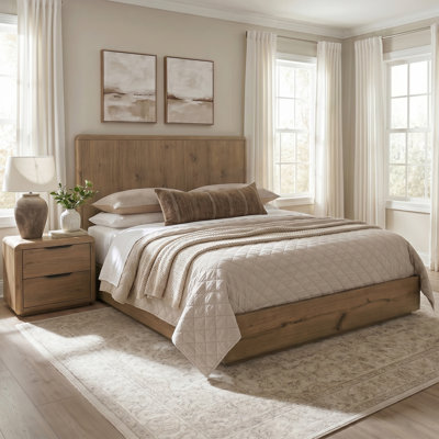 Premier Lune 2-Piece Wood Panel Bedroom Set