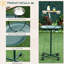 48" Rolling Bird Activity Centre With Perch Playground For Training And -