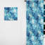 Océan bleu mosaïque turquoise I - Rideau tropical - Velours obscurcissant - 1 panneau-107598746