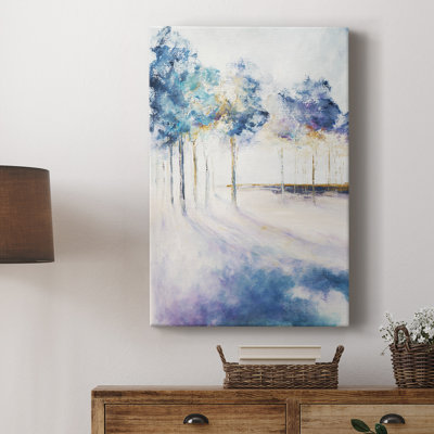 Shadow and Tall Trees -Gallery Wrapped Cavas