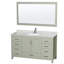 Sheffield 60" Single Bathroom Vanity Set with Mirror-97648026-115621759