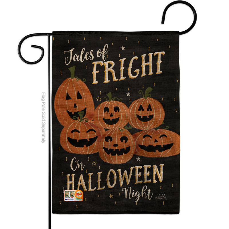 Double Sided 18.5'' H x 13'' W Polyester Garden Flag