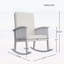 Chaise berçante pour la détente en plein air-131248096