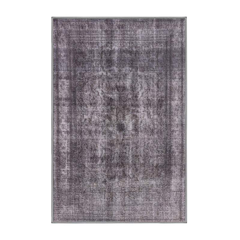 Tapis oriental gris Irving Place, Rectangle 3 pi x 5 pi