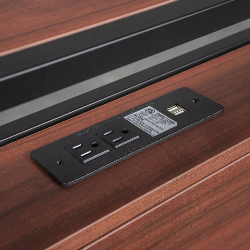 Structure de lit plateforme en métal avec lit gigogne, ports USB et support à lattes, aucun sommier nécessaire, Grand lit