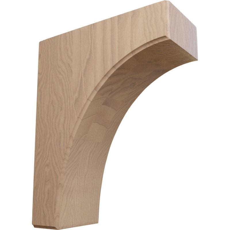 Clarksville Bracket, Mahogany, 3.5" W x 8" D x 10" H