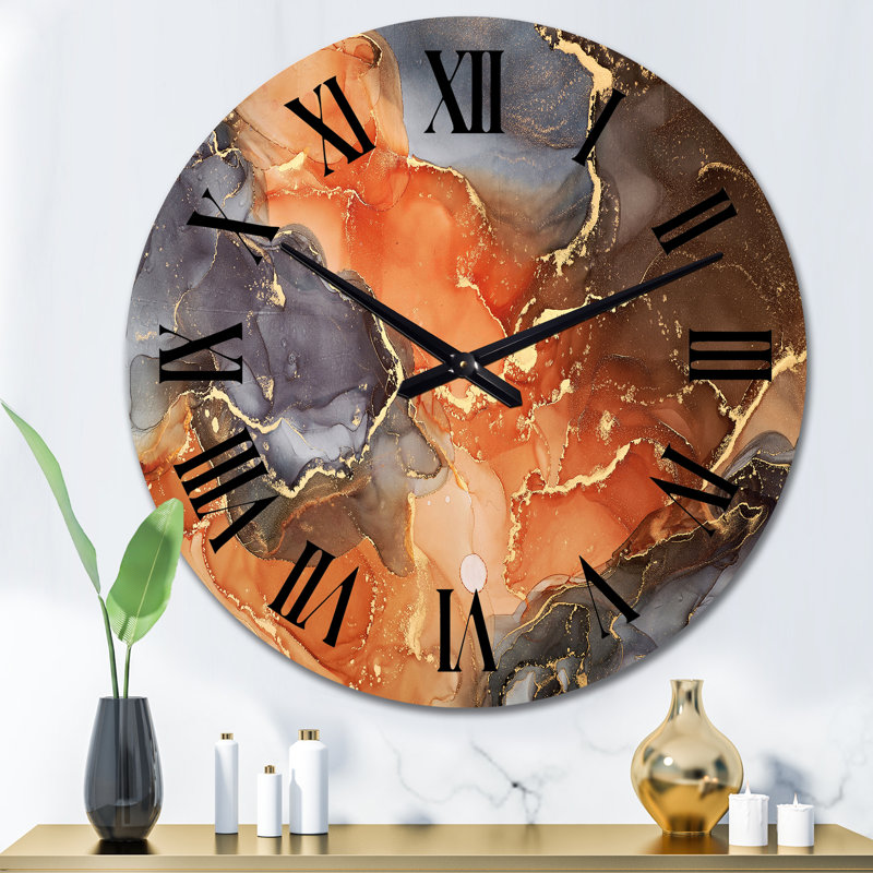 Horloge murale surdimensionnée, Grand