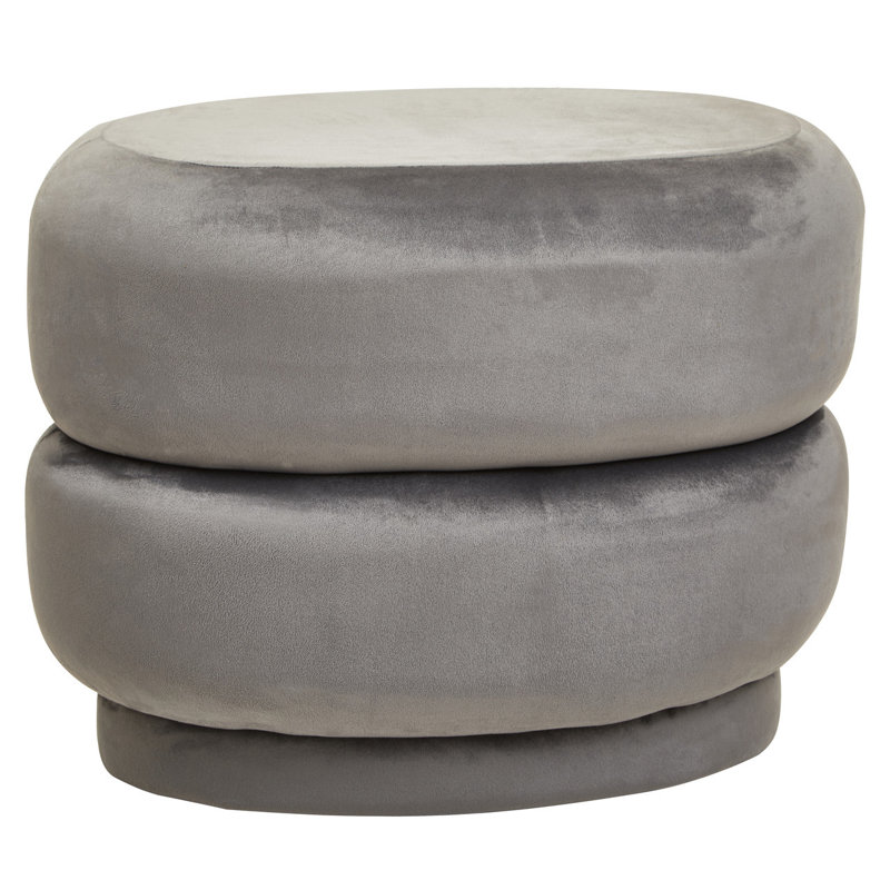 Manufactured Wood Accent Stool, Grey