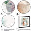«Flower Alpaca WaterColor VI», reproduction sur toile-2111845261-2111845250