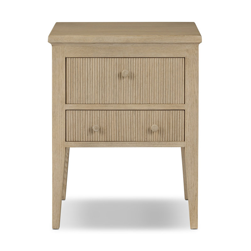 Bush Nightstand, Light Weathered Oak