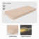 Coussin de banc de baie de 4 po Premium