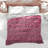 Pink Ornate Damask Comforter-129088589