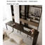 Table de bar moderne en pin noir moderne et minimaliste-305150573