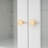 70.1" Modern High Freestanding Tall Bathroom Cabinet with 2 Adjustable Shelves, 3 Drawers, Soft Close Glass Doors – Ideal for Bathroom, Living Room, Kitchen Storage