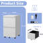 37.3cm Wide 2 -Drawer Mobile File Cabinet-1652060203