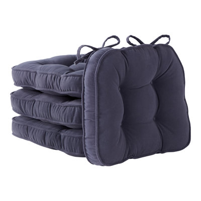 Reversible Microfiber Dining Chair Pad