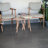 Set Of 3 Round Pastel Colour Nesting Tables