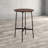 Leone Wood Top Bar Table