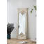 Miroir pleine longueur 21,5 po x 59 po avec cadre en bois massif, miroir de plancher pour le vestibule de la chambre à coucher du salon