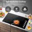 Surface de cuisson électrique de 36 po avec plaque de cuisson intégrée 36 po Amzchef 8900W