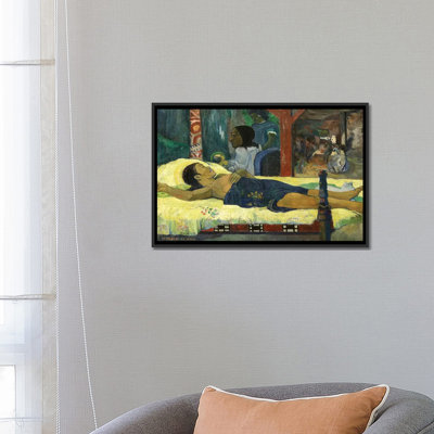 La naissance par Paul Gauguin - reproduction d'art sur toile tendue