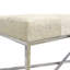 Banc en cuir de vache Safari