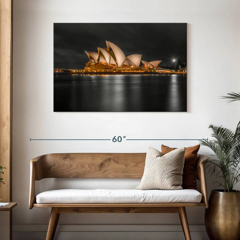 Nicci Sydney Opera House Night, 30" H x 45" W