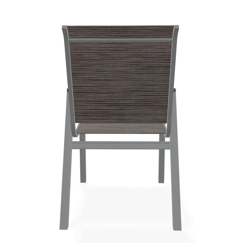 Bazza Outdoor Dining Chair, James, Graphite