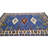 Blue Geometric 6X9 Handmade Kazak Oriental Rug