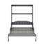 Grand lit escamotable avec coussin-653909393