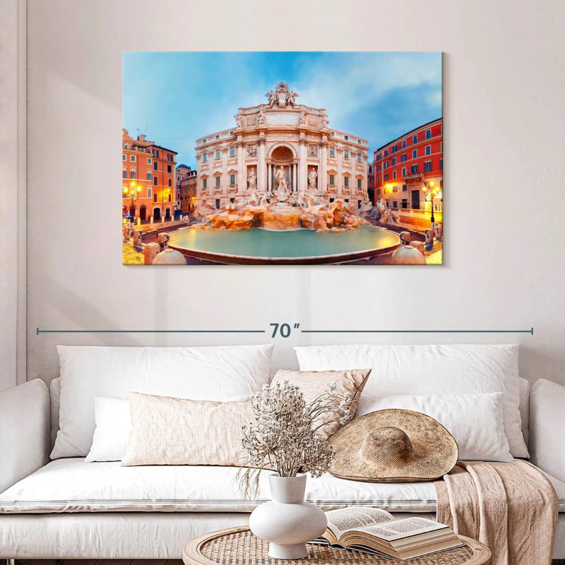 Ravi Fontana Di Trevi, 30" H x 45" W