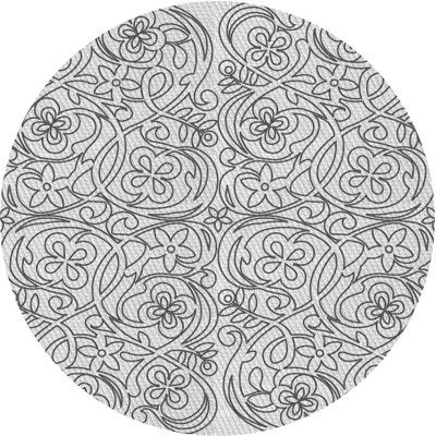 Wool Floral Indoor Rug