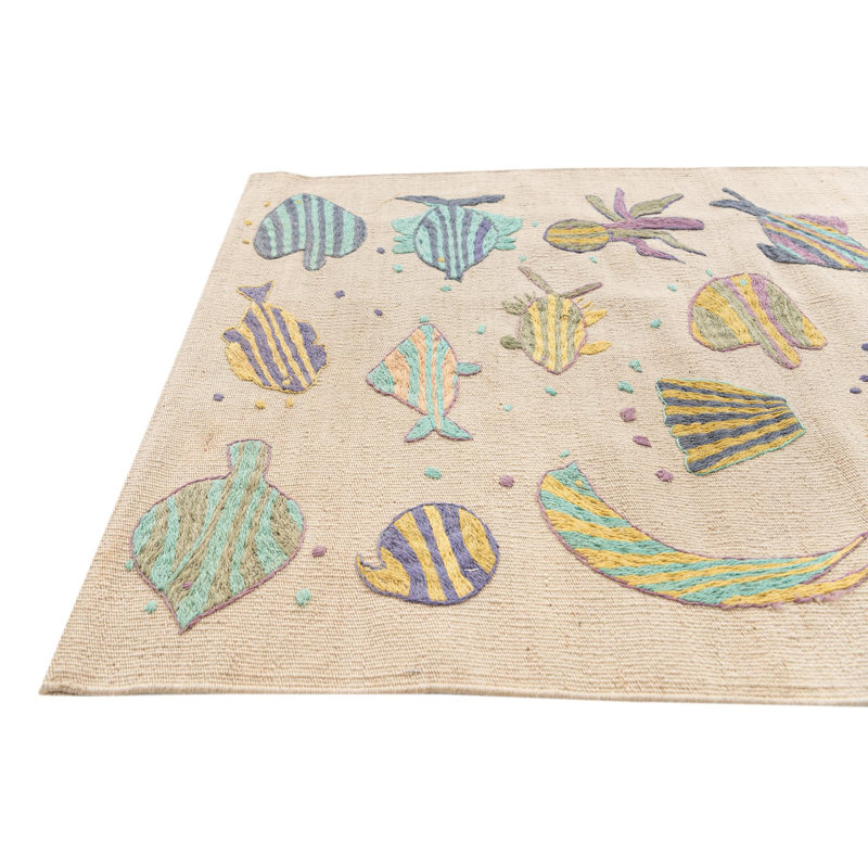 Tapis de couloir crème Odell