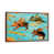 Classic Brown Wood Framed Canvas selected
