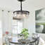 Lustre cylindrique en cristal 6 lumières Stalnaker-1824107488