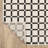 Harlow Geometric Tile Beige/ Black Area Rug-1569314541
