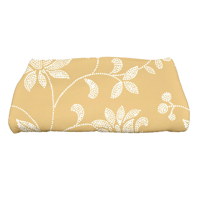 Serviette de bain Everill, Jaune