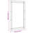 Laterrious Iron Rectangle Wall Mirror-1622376125