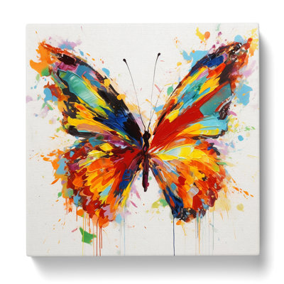 Butterfly Gestural Art - Print