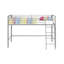 Mcadory Single Metal Mid Sleeper Loft Bed Bed-42965858