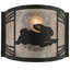 Rabbit On The Loose 1 - Light Flush Mounted Sconce