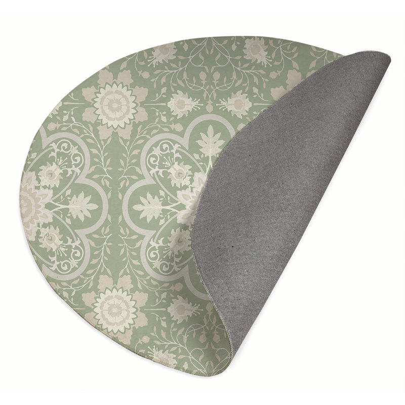 Skyler Outdoor Rug, Round 5'